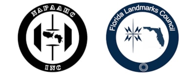 Florida Landmarks Council and the National Association for the Preservation of African-American History and Culture Logo