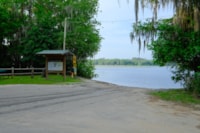 Van Brunt Landing ramp and kiosk