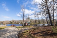 Elk Horn parking and launch area