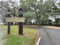 Cedar Hill Landing entrance