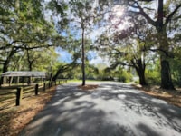 Rhoden Cove driveway and parking