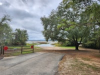 Miller Landing driveway and parking