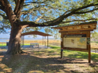Sunset Landing pavilion