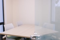 One of the six new study rooms on the renovated second floor, designed to provide individuals and small groups with a quiet space to focus.