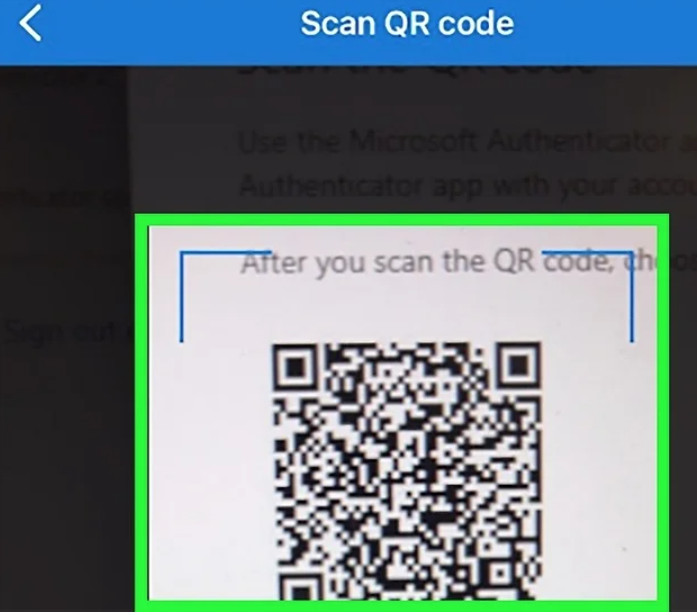 Scan QR code