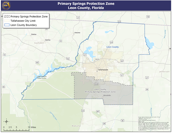 Primary Springs Protection Zone Leon County